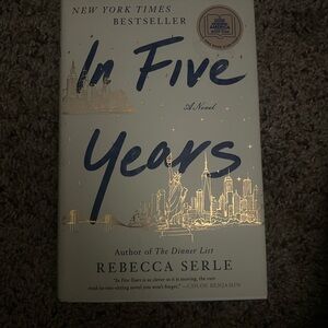 In Five Years Hardcover Book